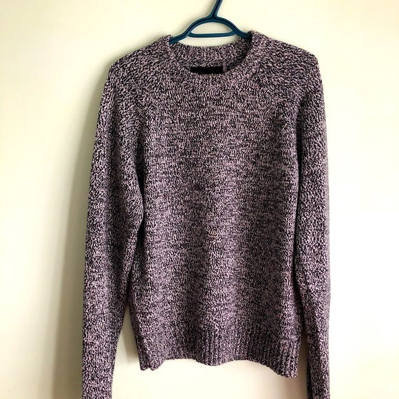 2/$30 Bluenotes Mens Medium Grey/White sweater - Picture 2 of 4